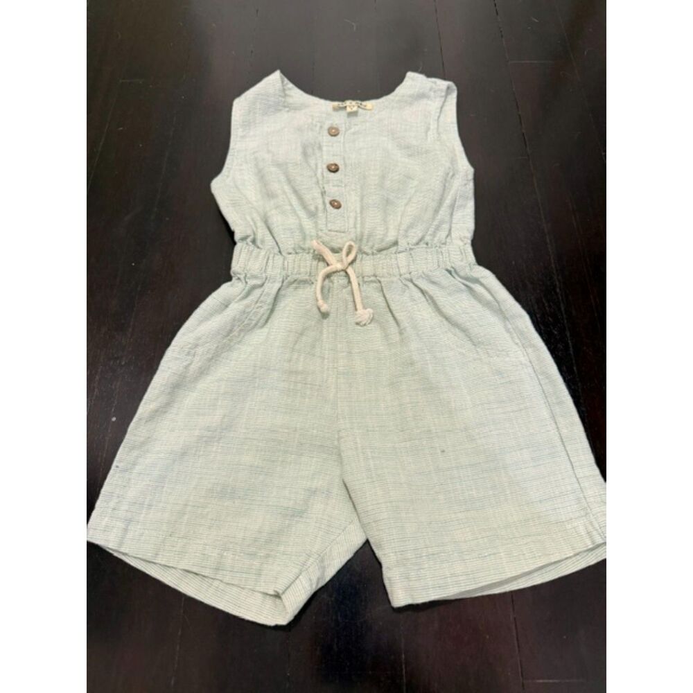 Eli & Nev 2T unisex light green Romy jumpsuit